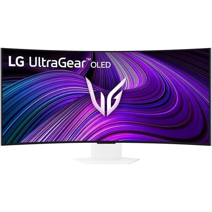 Monitor|LG|39GX90SA-W|39"|Jogos/Curvo/21:9|Giratório|Altura ajustável|Inclinação|Fosco|Painel OLED|3440x1440|21:9|240Hz|0,0