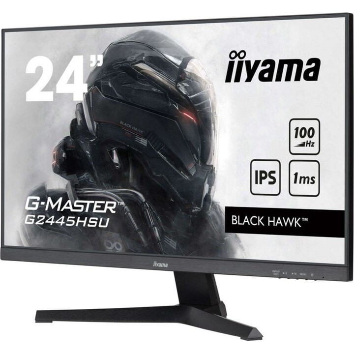 Moniteur Iiyama BLACK HAWK G-MASTER G2445HSU-B2 23,8" LED IPS FullHD 100 Hz Freesync