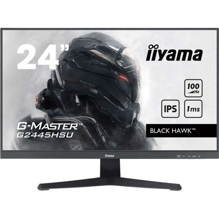 Moniteur Iiyama BLACK HAWK G-MASTER G2445HSU-B2 23,8" LED IPS FullHD 100 Hz Freesync