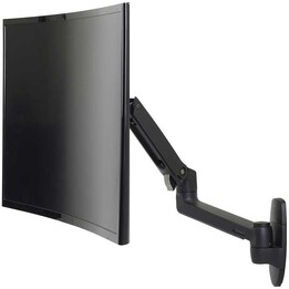 Ergotron 45-243-224 Brazo de montaje para pantalla plana de 34" con capacidad de carga de 24,91 lb