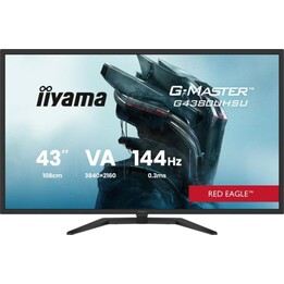 iiyama G-MASTER G4380UHSU-B2 43" UltraHD 4K 144Hz VA Gaming HDR400 Monitor