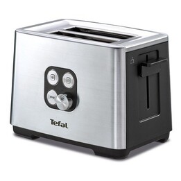 Tefal Equinox TT420D 7 2 rebanada(s) Negro, Acero inoxidable