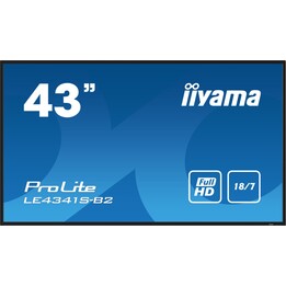 Pantalla de señalización digital iiyama PROLITE LE4341S-B2 42.5" LCD 350 cd / m² FHD Negro