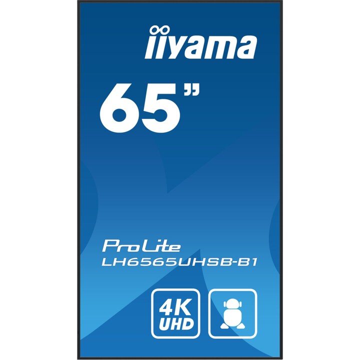 iiyama LH6565UHSB-B1 (64.5") LED Wifi 800 cd/m² 4K Ultra HD Display di segnalazione Nero
