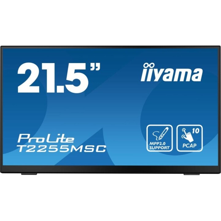 iiyama ProLite T2255MSC-B1 21.5" IPS FullHD Touch Monitor Speakers