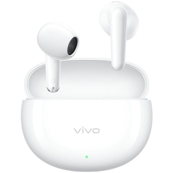 Fones de ouvido Bluetooth Vivo Buds Air 3 com estojo de carregamento / 10 horas de duração da bateria / Branco