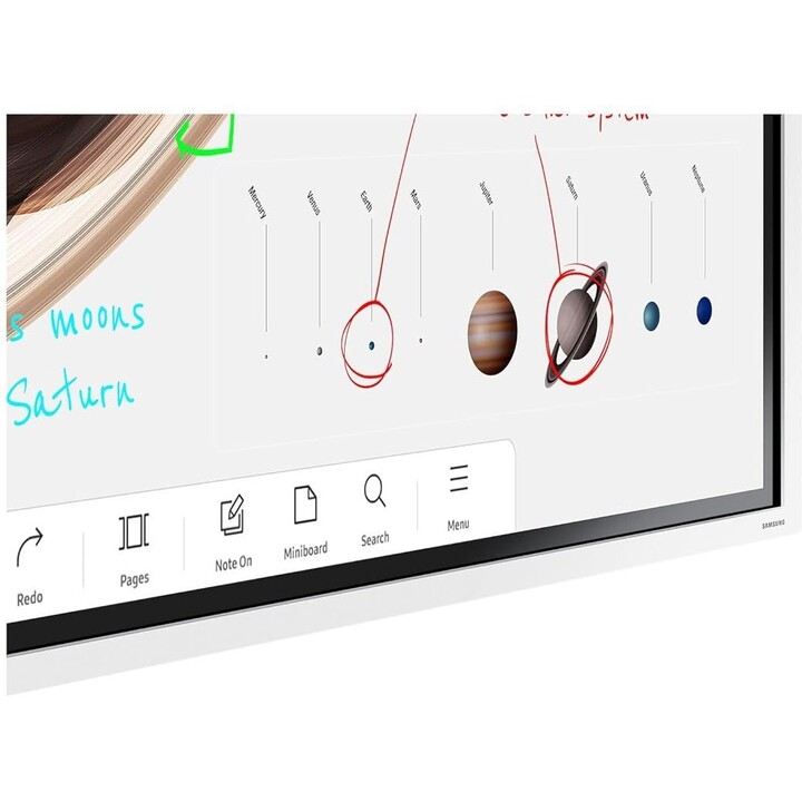 Samsung Flip Pro 4 WM65B flipchart 165 cm 65 inches (4K UHD, IR touch, HDMI, USB, WiFi, BT, AirPlay, Tizen 6.5)