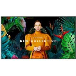 Tela plana de sinalização Samsung Lh75qmcebgcxen para sinalização digital 190,5 cm (75") Lcd Wifi 500 Cd / M² 4k Ultra HD P