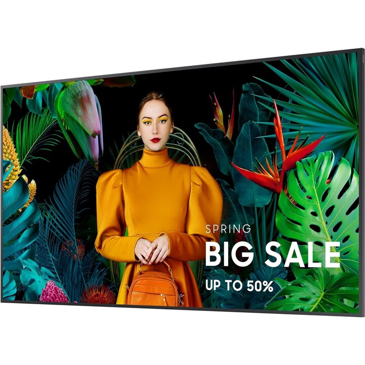 Samsung Lh85qmcebgcxen Pantalla De Señalización Pantalla Plana Para Señalización Digital 2,16 M (85") Lcd Wifi 500 Cd / M² 4k Ul