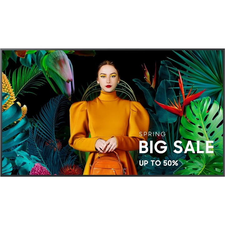 Samsung Lh85qmcebgcxen Signage Screen Schermo Piatto per Digital Signage 2,16 M (85") LCD Wifi 500 Cd / M² 4k Ultra HD Nero