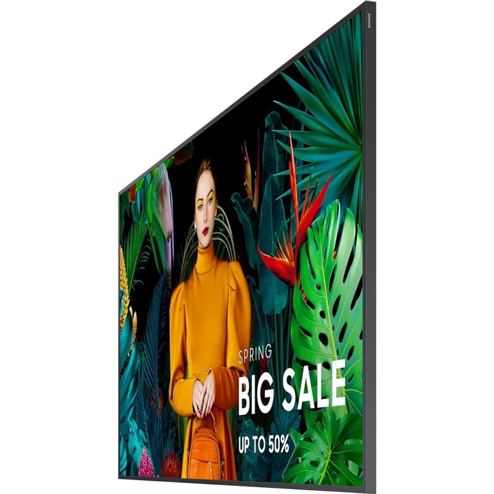 Samsung Lh85qmcebgcxen Pantalla De Señalización Pantalla Plana Para Señalización Digital 2,16 M (85") Lcd Wifi 500 Cd / M² 4k Ul