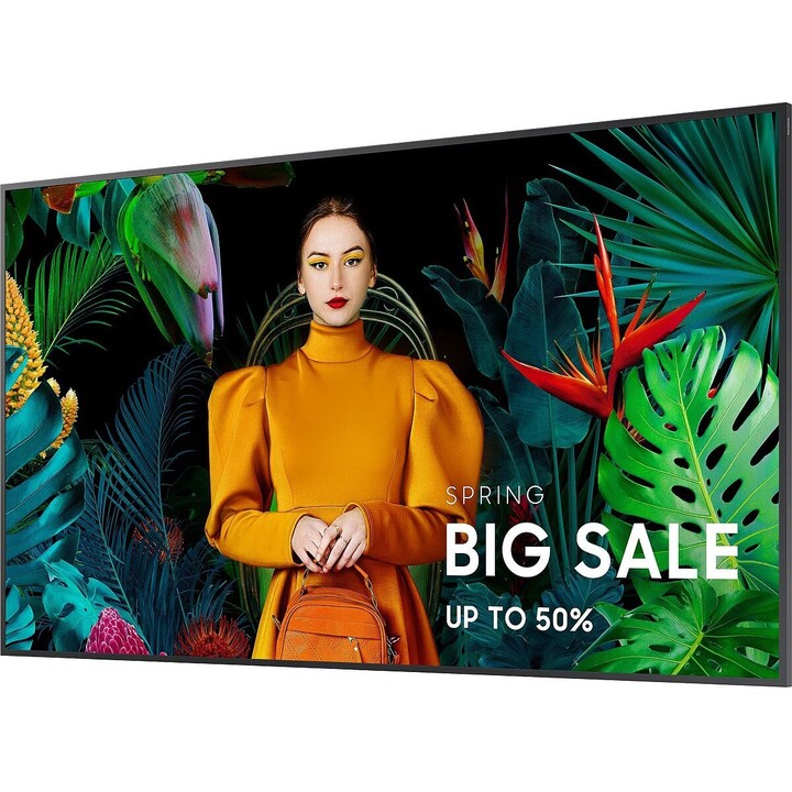 Samsung Lh75qhcebgcxen Écran de signalisation Écran plat pour affichage numérique 190,5 cm (75") Lcd Wifi 700 Cd / M² 4k Ul