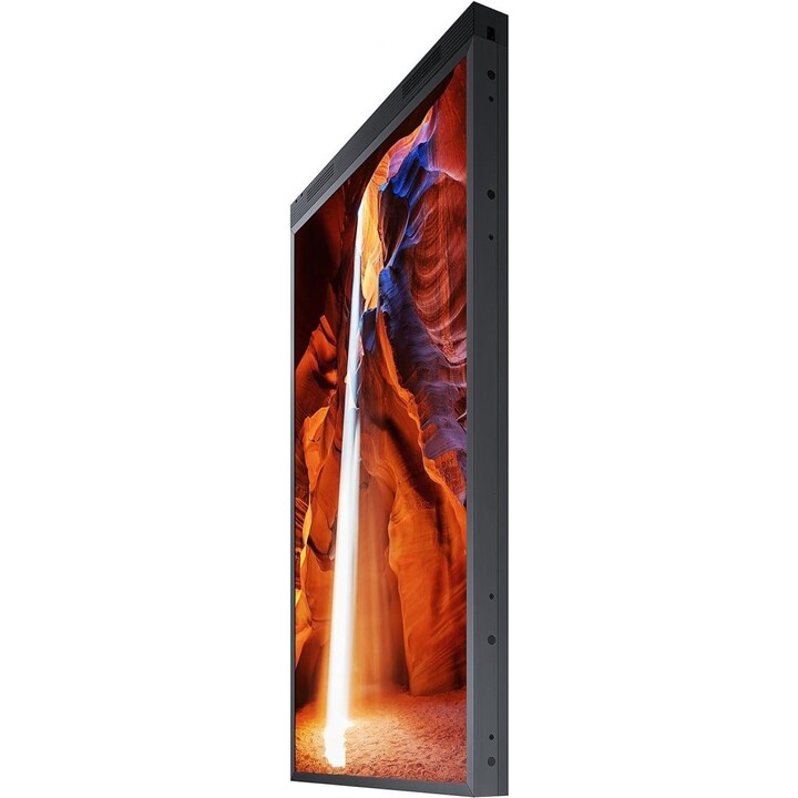 Monitor bifacciale Samsung da 55" (om55n-ds) per uso semi-esterno Pannello E-led Blu 24 ore su 24, 7 giorni su 7 / 1920x108