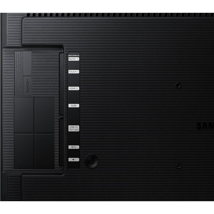 Pantalla plana LED de señalización digital Samsung Qb24c-t 61cm (24") WiFi 250 cd/m² Full HD Negro