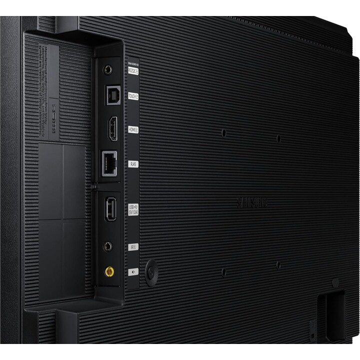 Pantalla plana LED de señalización digital Samsung Qb24c-t 61cm (24") WiFi 250 cd/m² Full HD Negro
