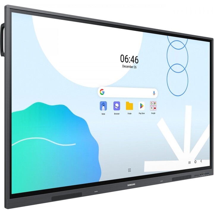 Quadro branco interativo Samsung Lh86wafwlgcxen 2,18 M (86") 3840 x 2160 pixels tela sensível ao toque preto