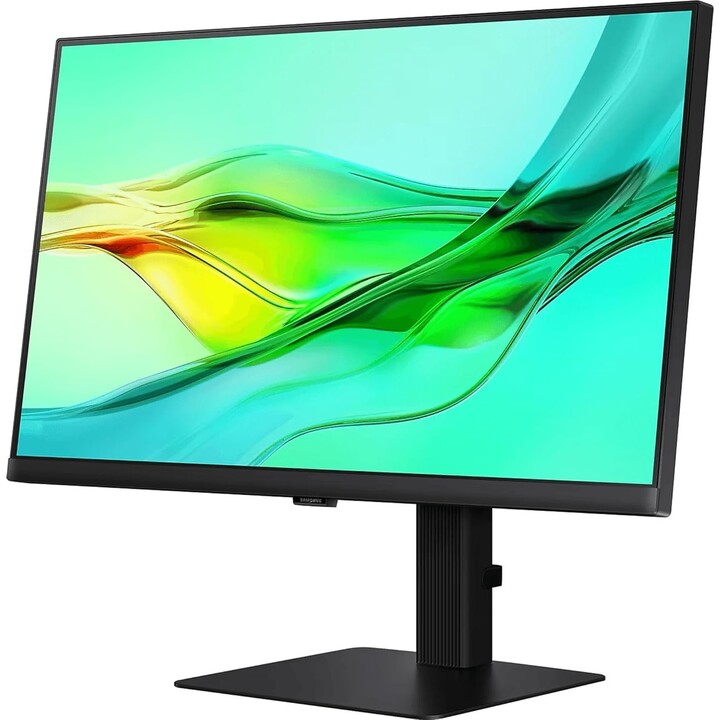 Monitor profissional Samsung ViewFinity S6 S24D604UAU 24 QHD, altura ajustável, preto