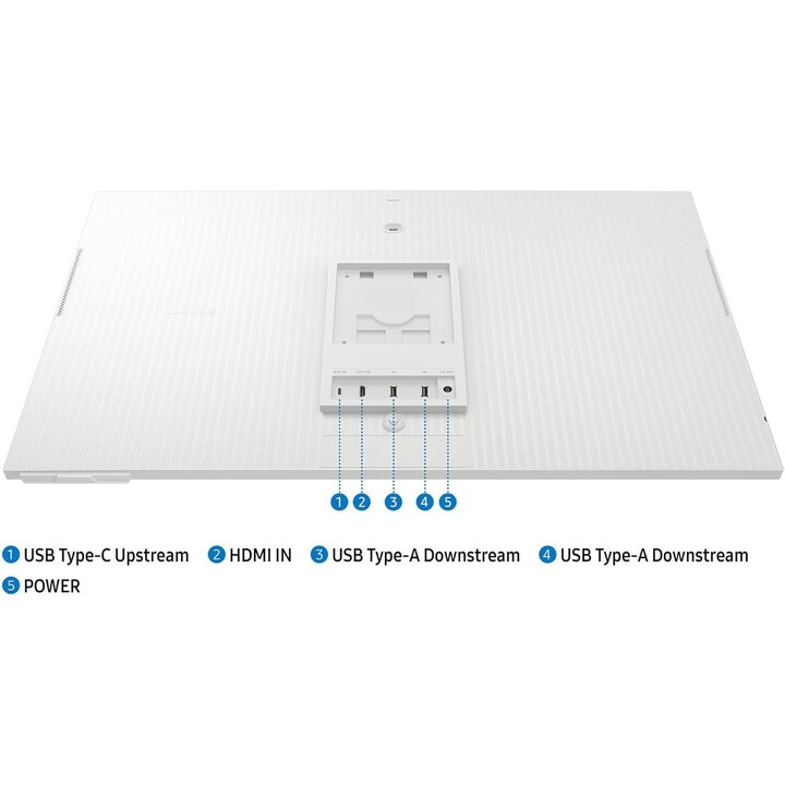 Smart Monitor Samsung M8 M80F S32FM801UU 32/ 4K/ Multimedia/ Height adjustable/ Smart TV/ Webcam/ White