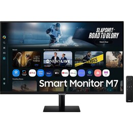 Monitor Samsung M70F 32" UltraHD 4K 60Hz VA Smart HDR10 WiFi USB-C Colunas 4ms