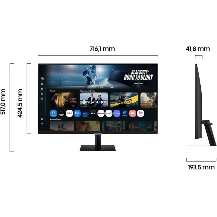 Samsung M70F S32FM700UU Smart Monitor 81,3 cm (32"")