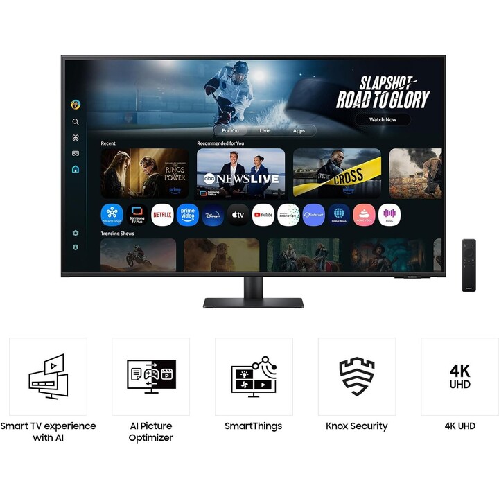 Monitor inteligente Samsung M70F S43FM700UU de 108 cm (43")
