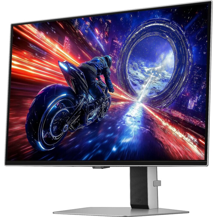 Samsung Odyssey G6 27" QHD 500Hz OLED G-Sync FreeSync CoreSync CoreLighting+ Silber Monitor