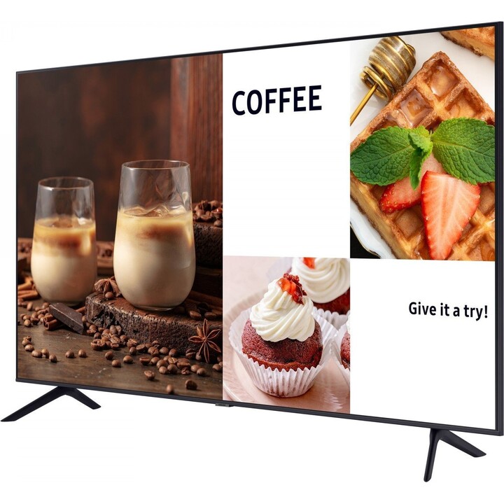 Samsung BE65FX-H Écran plat de signalisation numérique 165,1 cm (65") LED Wi-Fi 4K Ultra HD Noir Processeur intégré Tizen 16/7
