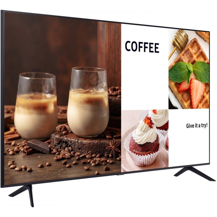 Samsung BE65FX-H Écran plat de signalisation numérique 165,1 cm (65") LED Wi-Fi 4K Ultra HD Noir Processeur intégré Tizen 16/7