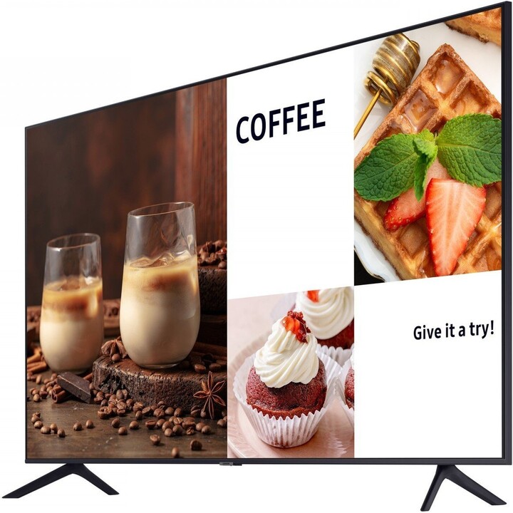 Samsung BE65FX-H Écran plat de signalisation numérique 165,1 cm (65") LED Wi-Fi 4K Ultra HD Noir Processeur intégré Tizen 16/7