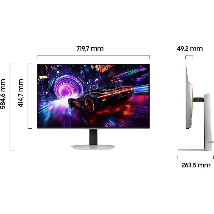 Monitor para jogos Samsung Odyssey OLED G81SF de 80 cm (32 polegadas)