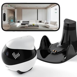 EnaBot EBO AIR 2 home monitor robot (white)
