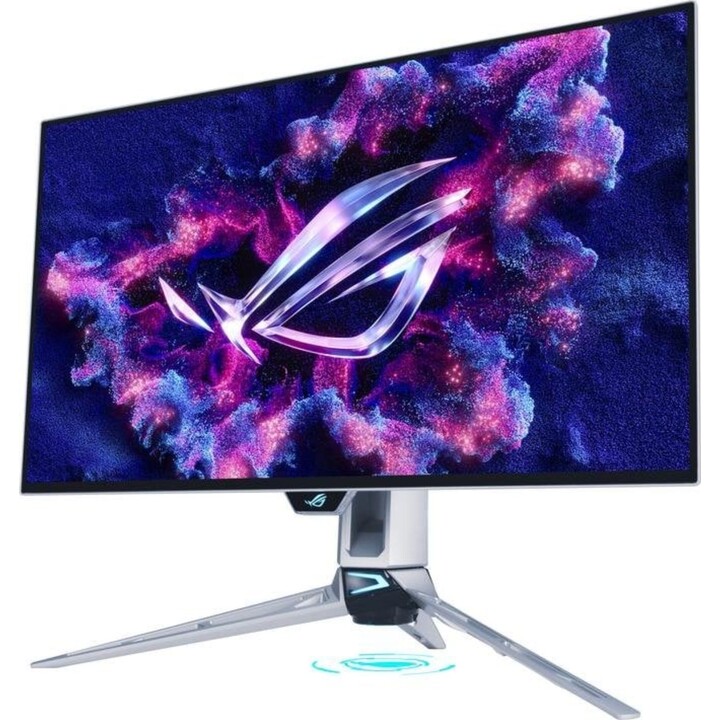 Monitor Asus ROG Swift OLED PG27AQWP-W 26.5" Quad HD 540Hz WOLED 0,02 ms, color Plata