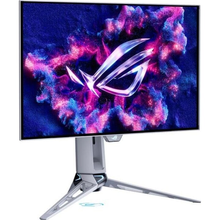 Monitor Asus ROG Swift OLED PG27AQWP-W 26.5" Quad HD 540Hz WOLED 0,02 ms, color Plata