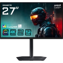 Monitor Gigabyte MO27U2 27" 4K 240Hz QD-OLED 0,03ms HDR400 G-Sync FreeSync Premium Pro