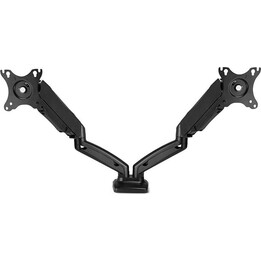 Lindy 40706 27" 68.6cm Monitor Mount Black VESA Tilt Swivel Height Adjustable Screws
