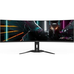 Gigabyte AORUS CO49DQ 49-Zoll-OLED-UltraWide-Dual-QHD-144-Hz-FreeSync-Curved-Monitor