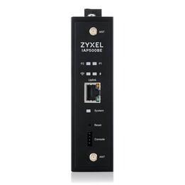 Punto di accesso Wi-Fi 7 Zyxel IAP500BE-EU0101F BE5000, Dual Radio 2x2 MU-MIMO, PoE+ (802.3at), AP industriale, montaggio su gui