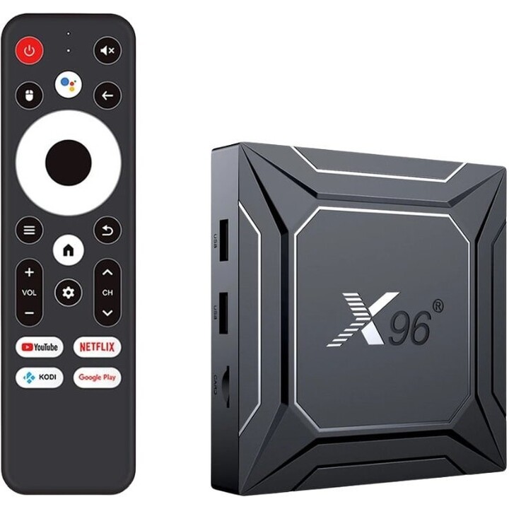 X96 M200 S905X5M 4GB 32GB Android 14 Quad-Core Cortex-A55 Mali-G310 V2 4K 60fps AV1 WiFi Dual-Band Gigabit LAN HDMI 2.1