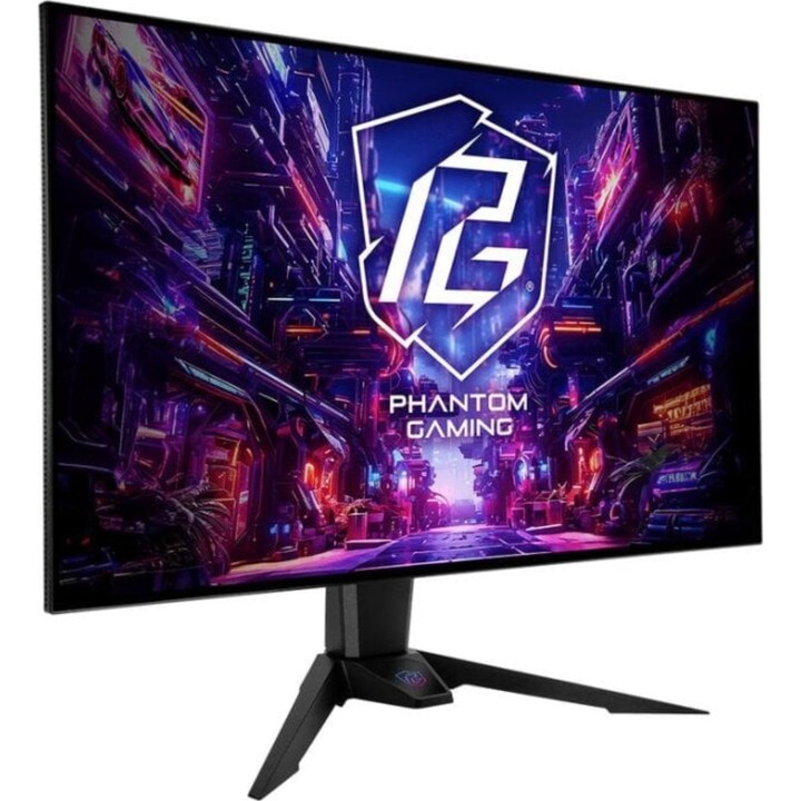 Monitor OLED Asrock PGO32UFS 31,5" UltraHD 4K 480 Hz, tempo de resposta de 0,03 ms, jogos HDR