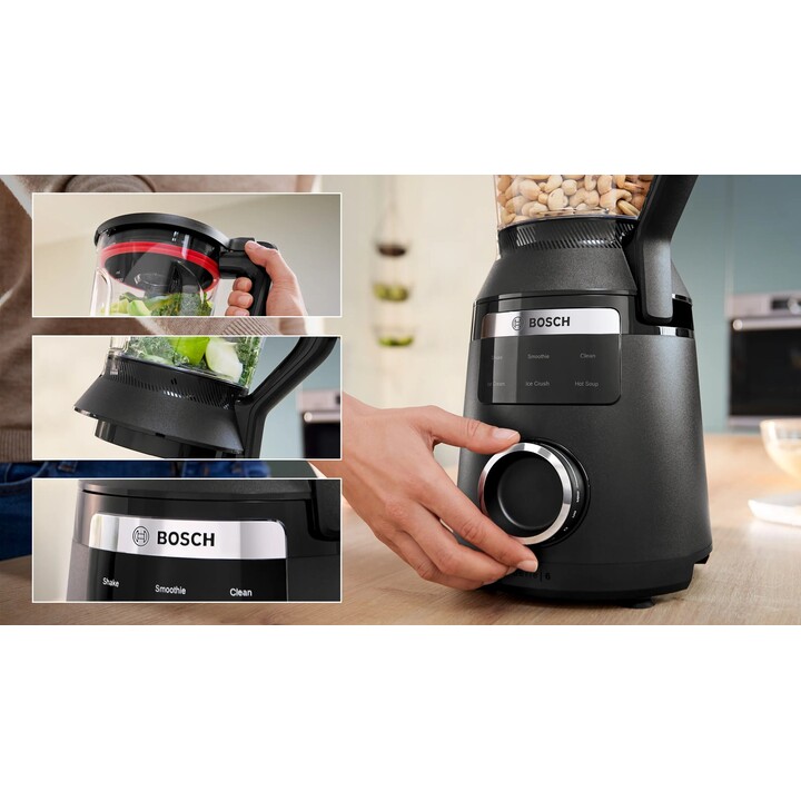 Bosch Serie 6 MMB6652B blender 2 L Mélangeur de table 1800 W Noir