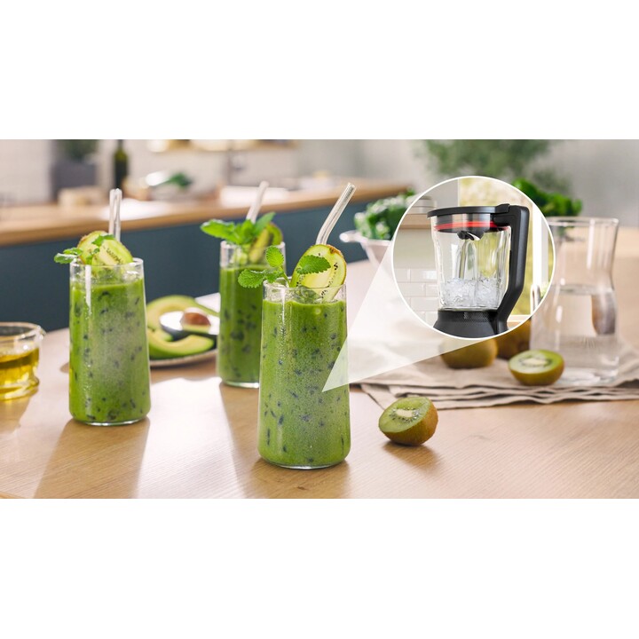 Bosch Serie 6 MMB6652B blender 2 L Mélangeur de table 1800 W Noir