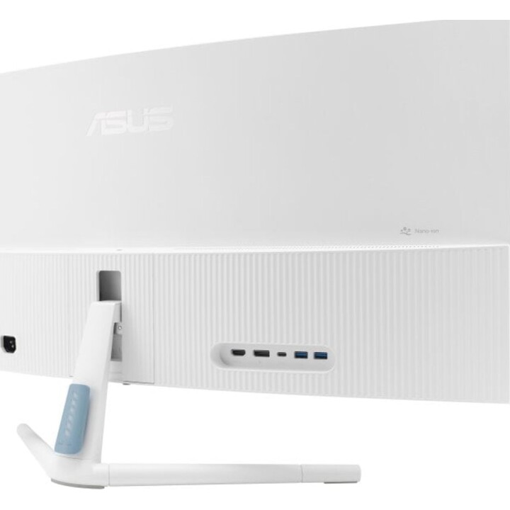 ASUS VU34WCIP-W Monitor curvo VA UltraWide QHD 100Hz HDR10 USB-C da 34", Bianco