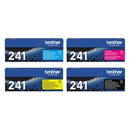 Tóner original Brother TN-241 - Paquete de 4 (TN241C, TN241M, TN241Y, TN241BK)