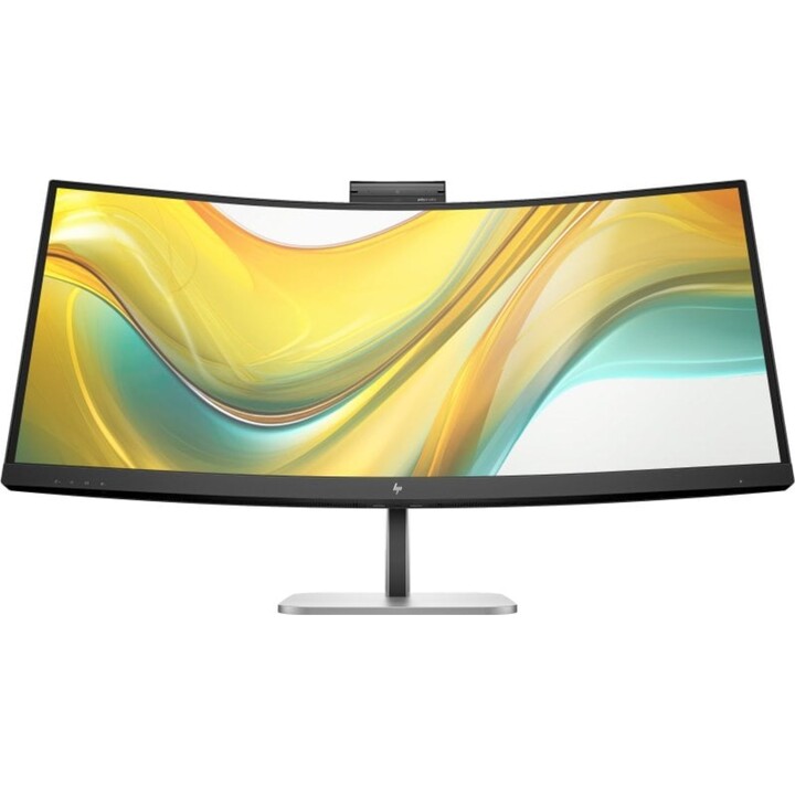 Monitor curvo VA HP 534pm 34" 3440x1440 100 Hz con USB-C, altoparlanti AI e fotocamera da 5 MP