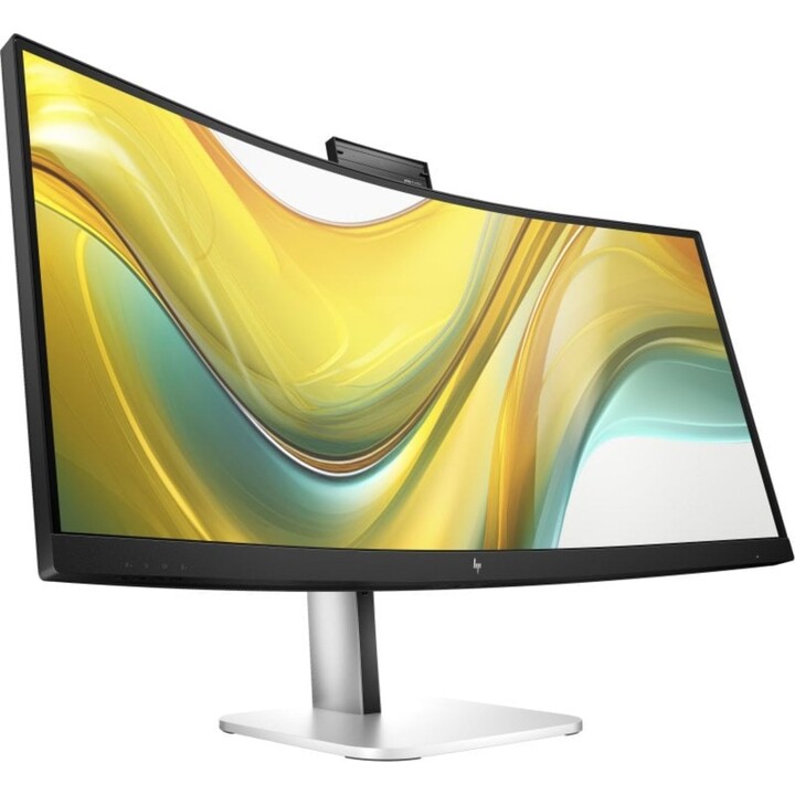 Monitor curvo VA HP 534pm 34" 3440x1440 100 Hz con USB-C, altoparlanti AI e fotocamera da 5 MP