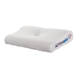 Actionmed PO200AM Anatomische Med Pillow Orthopädische Kissen für die Ausrichtung, weiß