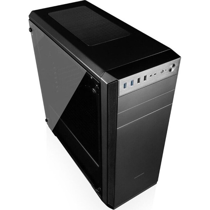 AT-OBERON-PG-10-000000-0002 Modecom Oberon Pro Midi-Tower Schwarz