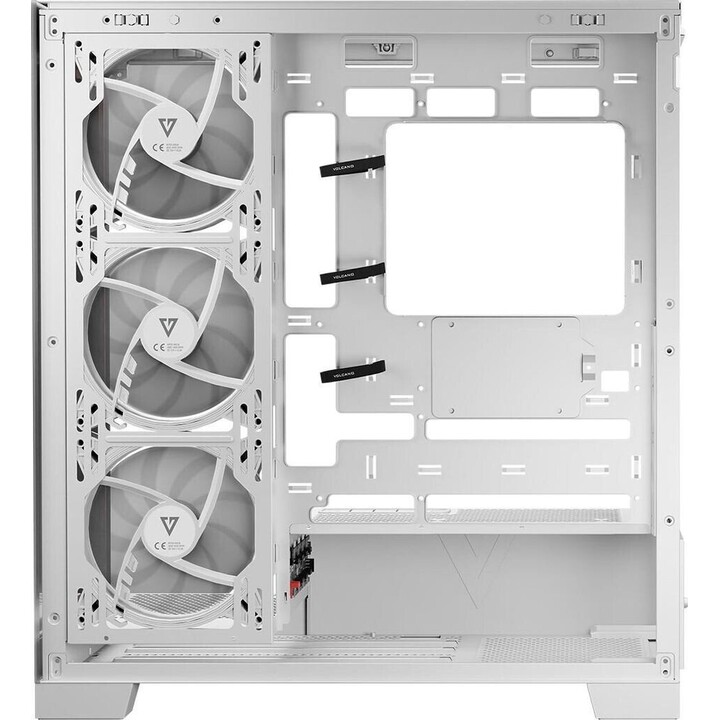 MODECOM Volcano SPACE APEX ARGB MIDI USB 3.0 X 2 CYPE-C caixa de computador branco