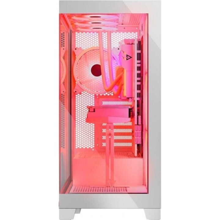 MODECOM Caja de ordenador Volcano SPACE APEX ARGB MIDI USB 3.0 X 2 CYPE-C blanco