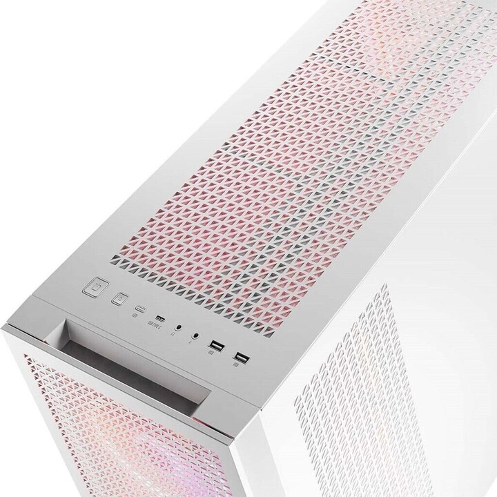 Computergehäuse MODECOM VOLCANO EXPANSE T APEX ARGB MIDI White